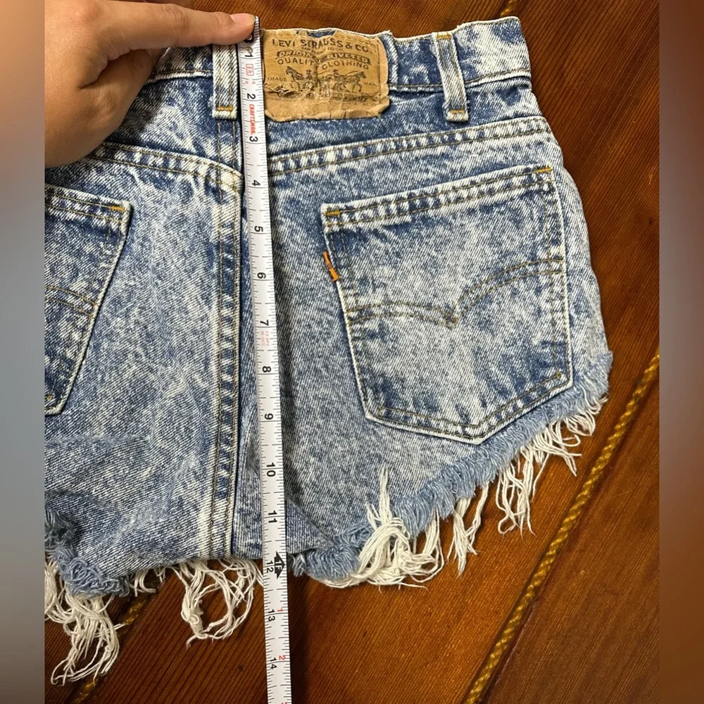 Levi’s Orange Tag Vintage Shorts Size 26-27 - Picture 15 of 15